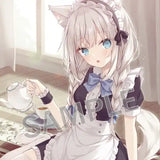 ほし B2タペストリー ティータイム ましろちゃん(掛布)※不設寄送《22年10月預定》 4573356699113