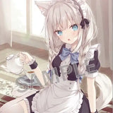 ほし B1タペストリー ティータイム ましろちゃん(掛布)※不設寄送《22年10月預定》 4573356699137
