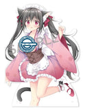 【18+】梱枝りこ MEGAアクリルポップ 和メイド莉夢にゃん Lovely Edition(亞加力立牌)※不設寄送《23年5月預定》 4573356699939