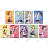 ラブライブ!スクールアイドルフェスティバル しかくい缶バッジコレクション μ's ベースボールVer.(襟章)(全套9個入)※不設寄送《25年6月預定》 4573616020466
