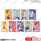 ラブライブ!スクールアイドルフェスティバル しかくい缶バッジコレクション μ's ベースボールVer.(襟章)(全套9個入)※不設寄送《25年6月預定》 4573616020466