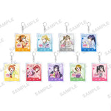 ラブライブ!スクールアイドルフェスティバル トレーディングアクリルキーホルダー μ's ベースボールVer.(亞加力鎖匙扣)(全套9個入)※不設寄送《25年6月預定》 4573616020503