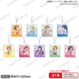 ラブライブ!スクールアイドルフェスティバル トレーディングアクリルキーホルダー μ's ベースボールVer.(亞加力鎖匙扣)(全套9個入)※不設寄送《25年6月預定》 4573616020503