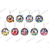 ラブライブ!スクールアイドルフェスティバル トレーディングきらりんアクリルキーホルダー μ's ベースボールVer.(亞加力鎖匙扣)(全套9個入)※不設寄送《25年6月預定》 4573616020527
