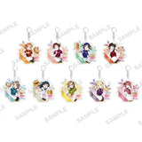 ラブライブ!スクールアイドルフェスティバル トレーディングアクリルキーホルダー Aqours チャイナドレスVer.(亞加力鎖匙扣)(全套9個入)※不設寄送《25年6月預定》 4573616020787
