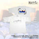 葬送のフリーレン AMICIS 蒼月草Tシャツ ホワイト Sサイズ※請選擇尺碼 ※不設寄送《25年8月預定》 4573631170085