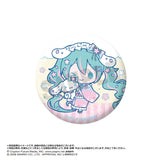 初音ミク×シナモロール 夢桜Ver. トレーディンググリッター缶バッジ Vol.2(襟章)(全套8個入)※不設寄送《26年6月預定》 日版 全數$258 / ※不設寄送 / 26年4月20日