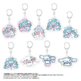 初音ミク×シナモロール 夢桜Ver. トレーディングアクリルキーホルダー(亞加力鎖匙扣)(全套8個入)※不設寄送《26年6月預定》 日版 全數$398 / ※不設寄送 / 26年4月20日