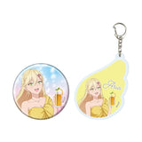 アクリルキーホルダー&缶バッジセット 2.5次元の誘惑 04 喜咲アリア ドレスVer.(描き下ろしイラスト)(襟章+亞加力鎖匙扣)※不設寄送《25年9月預定》 日版 全數$158 / ※不設寄送 / 25年7月28日