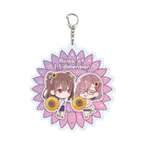 デカアクリルキーホルダー 2.5次元の誘惑 01 リリサ&美花莉 ひまわりVer.(ミニキャライラスト)(亞加力鎖匙扣)※不設寄送《25年9月預定》 日版 全數$138 / ※不設寄送 / 25年8月1日