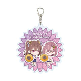 デカアクリルキーホルダー 2.5次元の誘惑 01 リリサ&美花莉 ひまわりVer.(ミニキャライラスト)(亞加力鎖匙扣)※不設寄送《25年9月預定》 日版 全數$138 / ※不設寄送 / 25年8月1日