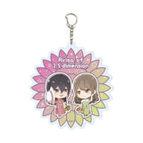 デカアクリルキーホルダー 2.5次元の誘惑 03 まゆり&エリ ひまわりVer.(ミニキャライラスト)(亞加力鎖匙扣)※不設寄送《25年9月預定》 日版 全數$138 / ※不設寄送 / 25年8月1日