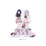 アクリルスタンドプレート グリッドマン ユニバース 14 宝多六花&新条アカネ ダークガーリーファッションVer.(描き下ろしイラスト)(亞加力立牌)※不設寄送《25年11月預定》 日版 全數$128 / ※不設寄送 / 25年9月8日