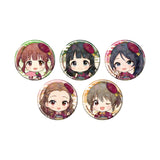 ホログラム缶バッジ(57mm) アイドルマスターシリーズ 03 アイドルマスター シンデレラガールズ(ミニキャライラスト)(襟章)(全套5個入)※不設寄送《26年1月預定》 日版 全數$198 / ※不設寄送 / 25年11月10日