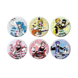 ホログラム缶バッジ(57mm) ピアプロキャラクターズ×サンリオキャラクターズ 01 コラボイラスト(襟章)(全套6個入)※不設寄送《25年11月預定》 日版 全數$238 / ※不設寄送 / 25年9月22日