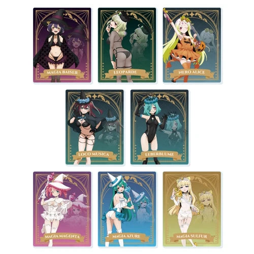 アクリルカード 魔法少女にあこがれて 05 描き下ろしイラスト(亞加力收藏卡)(全套8個入)※不設寄送《26年2月預定》 日版 全數$358 / ※不設寄送 / 25年12月1日