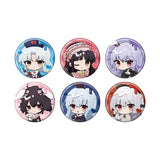 缶バッジ 東方Project 06 病みかわいいVer.(ミニキャライラスト)(襟章)(全套6個入)※不設寄送《26年4月預定》 日版 全數$228 / ※不設寄送 / 26年2月2日