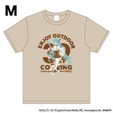 初音ミク OUTDOOR COOKING Tシャツ M※不設寄送《25年11月預定》 日版 全數$298 / ※不設寄送 / 25年9月15日