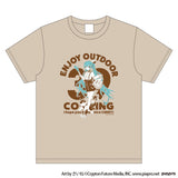 初音ミク OUTDOOR COOKING Tシャツ M※不設寄送《25年11月預定》 日版 全數$298 / ※不設寄送 / 25年9月15日