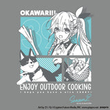 初音ミク OUTDOOR COOKING OKAWARI!! Tシャツ XL※不設寄送《26年11月預定》 日版 全數$298 / ※不設寄送 / 26年9月14日