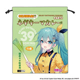 初音ミク OUTDOOR COOKING 巾着 ネギキーマカレー(束口袋)※不設寄送《26年11月預定》 日版 全數$158 / ※不設寄送 / 26年9月14日