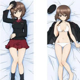 【再販】ガールズ&パンツァー 劇場版 描き下ろし抱き枕カバー 西住まほ※請選擇材質 ※不連枕芯《21年8月預定》 4580341067017