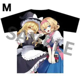 東方Project フルカラーTシャツ 魔理沙&アリス illust.まさる.jp Mサイズ※不設寄送《25年7月預定》 4580371419930