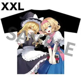 東方Project フルカラーTシャツ 魔理沙&アリス illust.まさる.jp XXLサイズ※不設寄送《25年7月預定》 4580371419961