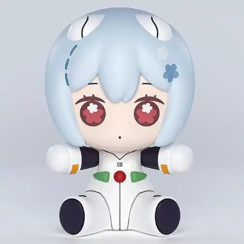 Huggy Good Smile ヱヴァンゲリヲン新劇場版 綾波レイ プラグスーツVer.※不設寄送《25年2月預定》 4580416928427