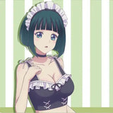 女神のカフェテラス ラバーマット 小野白菊 水着メイドVer.(橡膠枱墊)※不設寄送《23年9月預定》 4580418783024