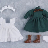 ねんどろいどどーる おしごとコーデ:メイド服 ロング(グリーン)(此商品不包含黏土人本體)※不設寄送《24年3月預定》 4580590176720