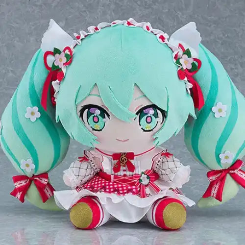 【再販】キャラクター・ボーカル・シリーズ01 初音ミク 初音ミク 15th Anniversary Ver.ぬいぐるみ(毛公仔)※不設寄送《25年6月預定》 4580590181373-1