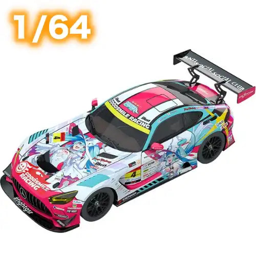 1/64 初音ミク GTプロジェクト グッドスマイル 初音ミク AMG 2024 開幕戦Ver.※不設寄送《24年11月預定》 4580590190528