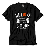 ゆるキャン△ スモア Tシャツ ブラック※請選擇尺碼 ※不設寄送《23年6月預定》 4580652052450