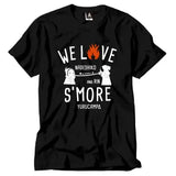 ゆるキャン△ スモア Tシャツ ブラック※請選擇尺碼 ※不設寄送《23年6月預定》 4580652052450