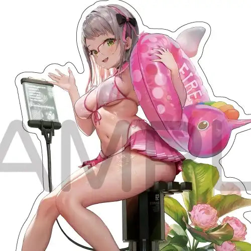 勝利の女神:NIKKE アクリルスタンド-summer- ネオン:ブルーオーシャン(亞加力立牌)※不設寄送《23年8月預定》 4580691308075