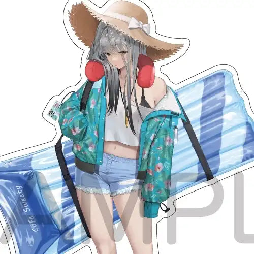 勝利の女神:NIKKE アクリルスタンド-summer- プリム(亞加力立牌)※不設寄送《23年8月預定》 4580691308099