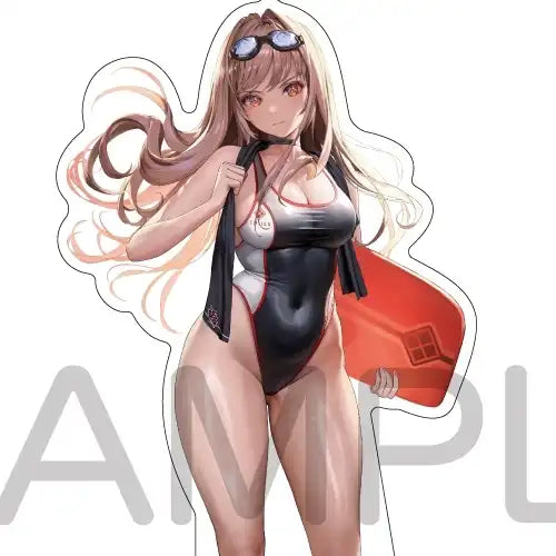 勝利の女神:NIKKE アクリルスタンド-summer- ラピ(亞加力立牌)※不設寄送《23年8月預定》 4580691308105