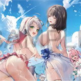 勝利の女神:NIKKE クリアポスター -summer- KV柄(透明膠Poster)※不設寄送《23年8月預定》 4580691308211