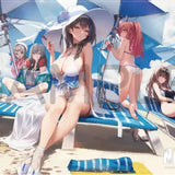 勝利の女神:NIKKE クリアポスター -summer- 集合柄(透明膠Poster)※不設寄送《23年8月預定》 4580691308228