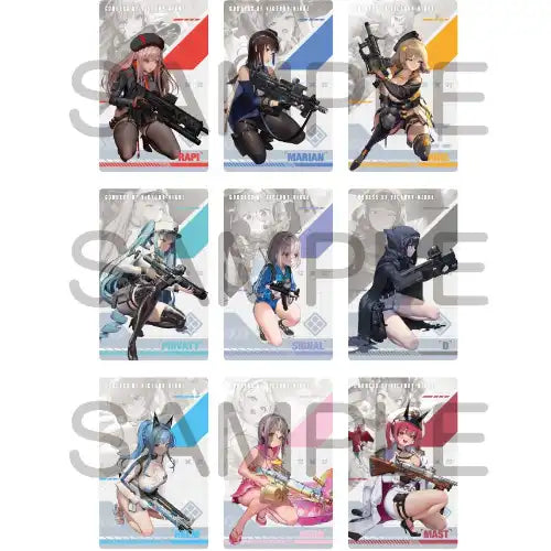 勝利の女神:NIKKE ガンガール メタルカードコレクション ※隨機款式(原盒10個入)※不設寄送《23年11月預定》 4580691309225