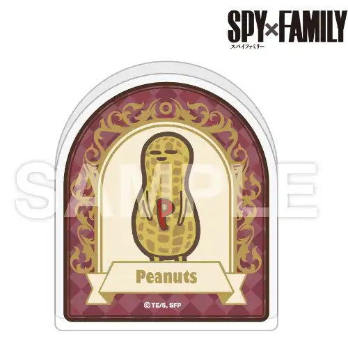 SPY×FAMILY 直立アクリルスタンド ピーナッツ(亞加力立牌)※不設寄送《25年5月預定》 4580711351098