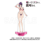 履いてください、鷹峰さん 特大アクリルスタンド 水着Ver.(亞加力立牌)※不設寄送《25年11月預定》 日版 全數$198 / ※不設寄送 / 25年7月28日