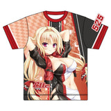 金色ラブリッチェ 描き下ろし エロイナ・ディ・カバリェロ・イスタ RQVer. フルグラフィックTシャツ※不設寄送《24年2月預定》 4580722307381