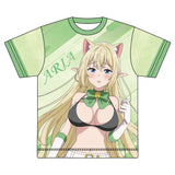 Sランクモンスターの《ベヒーモス》だけど、猫と間違われてエルフ娘の騎士(ペット)として暮らしてます 描き下ろし フルグラフィックTシャツ アリア※不設寄送《25年5月預定》 4580722314358