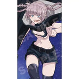 よふかしのうた マフラータオル 01 七草ナズナ ブラック(長毛巾)※不設寄送《22年10月預定》 4580724273547