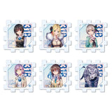 【再販】ヘブンバーンズレッド パズルキーホルダー 01 第1弾 BOX A(全套12個入)※不設寄送《25年4月預定》 4580724274018
