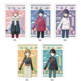 【再販】映画 ゆるキャン△ サテン地ステッカー 01 第1弾 BOX A(絹面貼紙)(全套5個入)※不設寄送《24年8月預定》 4580724278009