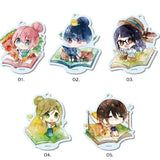 【再販】映画 ゆるキャン△ キャラでるアート まるっとスタンドキーホルダー 01 第1弾 BOX B(亞加力立牌)(全套5個入)※不設寄送《24年8月預定》 4580724278030