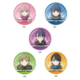 【再販】映画 ゆるキャン△ メタリック缶バッジ 01 第1弾 BOX A(襟章)(全套5個入)※不設寄送《24年8月預定》 4580724278047